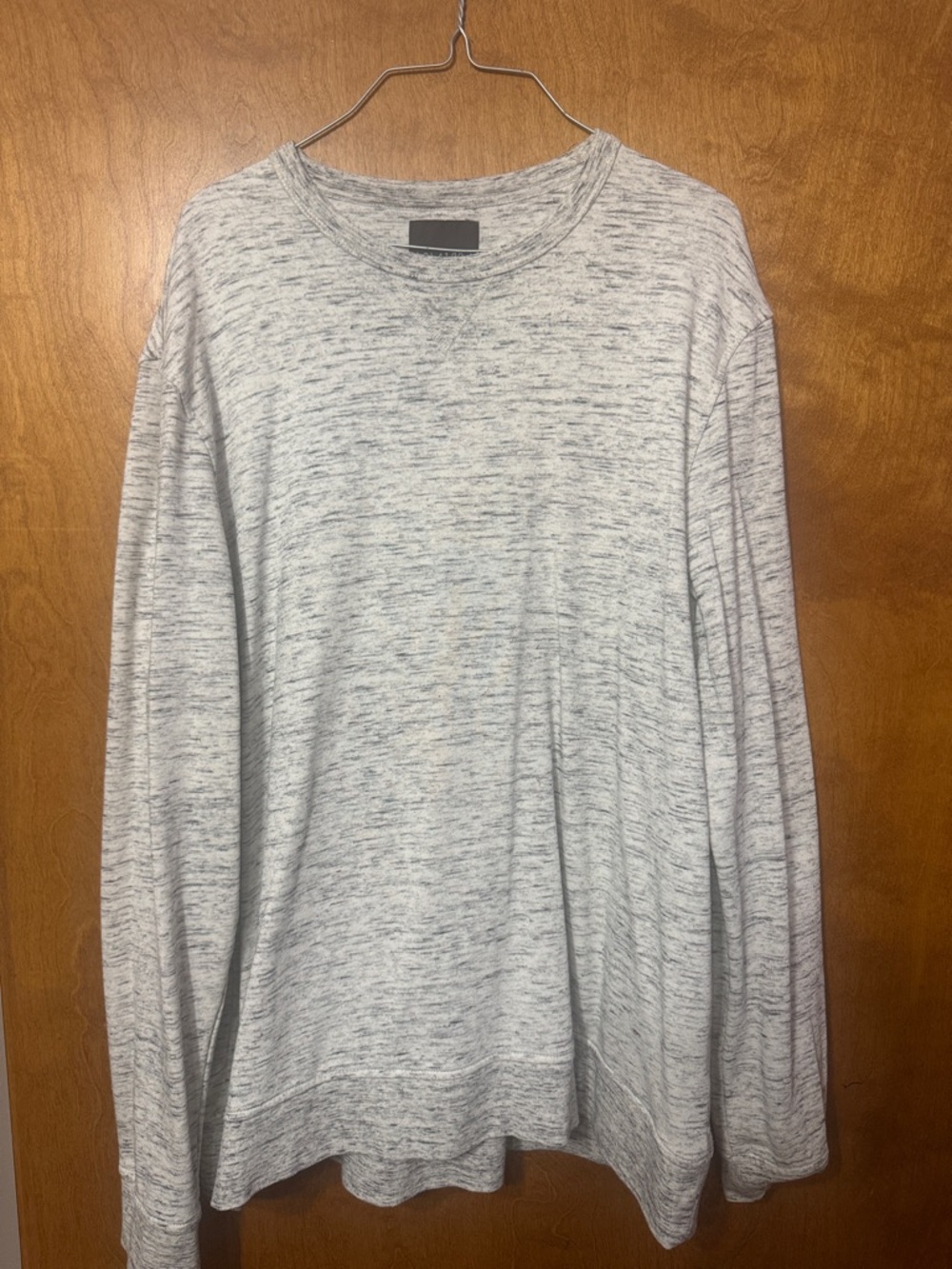 Men's Crewneck Sweater - Light Heather Gray